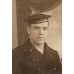 Фуражка суконная (бескозырка) для военмором некомандного состава. Обр. 1921/25г.  Со значком-кокардой обр. 1922г. для РККА
